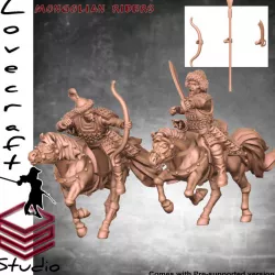 $10.00Mongolian Riders