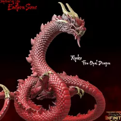 $10.00Ryoku, Fire Opal Dragon