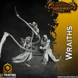 $10.00Wraiths (3 x presupported 32mm Models)