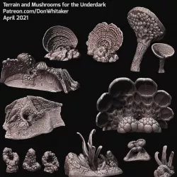 $12.00Mushrooms and Terrain for the Underdark