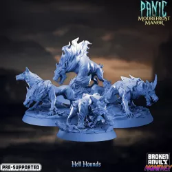 $12.00Panic at Moorefrost Manor- HellHounds Complete Set