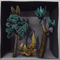 $12.00Prehistoric Plants - includes a modular tree with 25 pieces