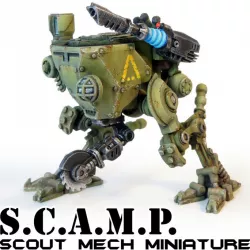 $12.99SCAMP - Scout Mech Wargame Miniature