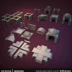 $15.00Modular Temple #2 - Scenery Set