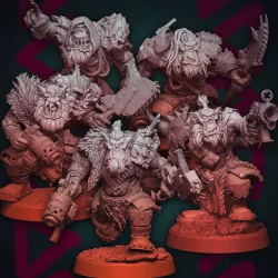 $17.00MrModulork's Orc Monster Hunters - Modular Kit A