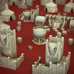 $18.00Ogre Tribes - Scenery Set