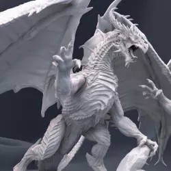 $18.99Red Dragon pose #1