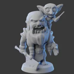 $2.00Orc and Goblin - Chibi