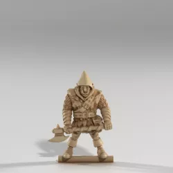 $2.00ORC ARMY Soldier - Brugo Grimaxe Slasha Basha (d)