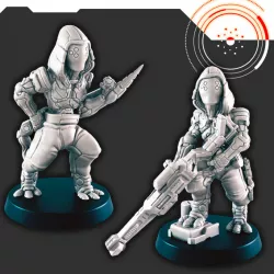 $2.00Sci-fi Assassins [Support-free]