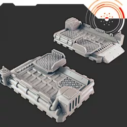 $2.00Sci-fi Vehicles: Hover Transport Platform [Support-free]