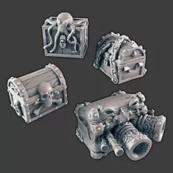 $2.50Pirate Chests [SUPPORT-FREE]