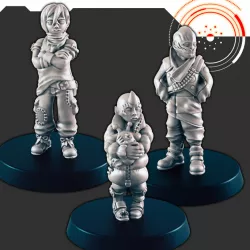 $2.50Sci-fi Slums Kids [Support-less]