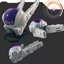 $2.50Sci-fi Vehicles: Personal Orb Shuttle [Support-free]