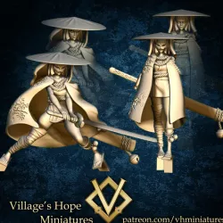 $2.90odachi (great katana) girls with fox mask