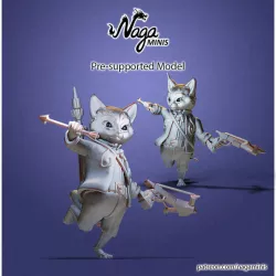 $2.99(Pre-supported) Cat Folk Bard
