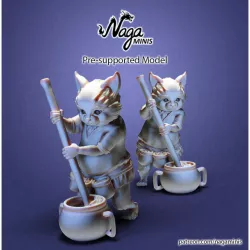 $2.99(Pre-supported) Cat Folk Villager