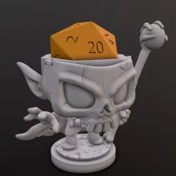 $2.99Necromancer Dice Head