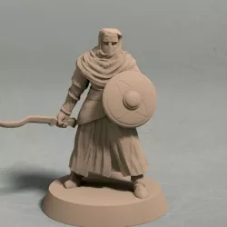$2.99Night’s Cult Soldier with Sword and Shield - Pose 2
