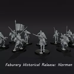 $24.00Norman Mounted Knights x12