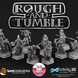 $24.00Rough-and-tumble a 3D Horde Bundle