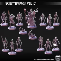 $24.99Skeleton Pack Vol.01