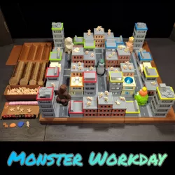 $25.00Monster Workday - Multiplayer battle board game