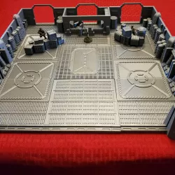 $25.00Sci Fi Technical Corridor - Fighter Hanger Bay