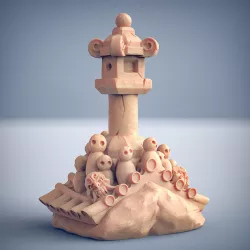 $3.00Oni Lamp