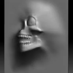 $3.00Skull monster bas-relief STL file for CNC