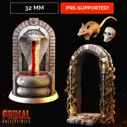 $3.00Snake fountain, door open and rat/skull - MASTERS OF DUNGEONS QUEST
