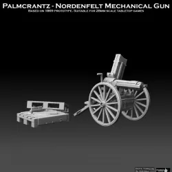 $3.50Palmcrantz - Nordenfelt Mechanical Machine Gun