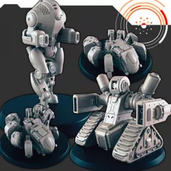 $3.50Sci-fi Large Bots [Support-free]