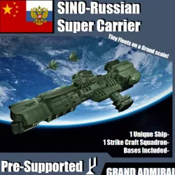 $3.50SCI-FI Ships Expansion Pack - SINO-Russian Super Carrier - Presupported