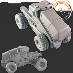 $3.50Sci-fi Vehicles: Explor-2 Surface Buggy [Support-free]