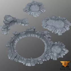 $3.50Set of Craters