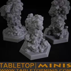$3.50Smoke Token for Battletech