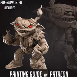 $3.50Sparky, the Goblin Artificer
