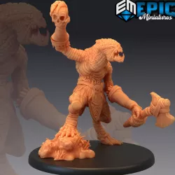 $3.90Serpentfolk Primitive Axe / Snake Folk Broodguard / Reptile Lizard Abomination