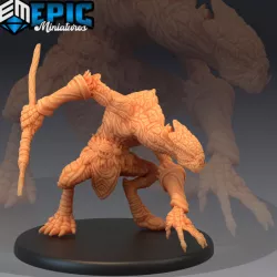 $3.90Serpentfolk Primitive Spear / Snake Folk Broodguard / Reptile Lizard Abomination
