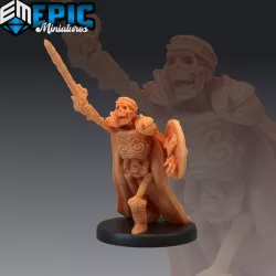 $3.90Skeleton Army - King / Commander / General with Sword & Shield