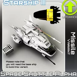 $3.95Space Shuttle Alpha Missile Variant Upgrade