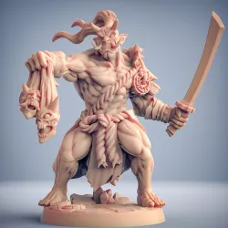 $4.00Oni Clan - Modular B (Grunt)