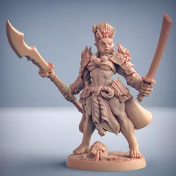$4.00Oni Clan - Modular D (Grunt Lady)