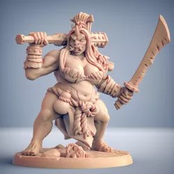$4.00Oni Clan - Modular F (Kyojin Lady)