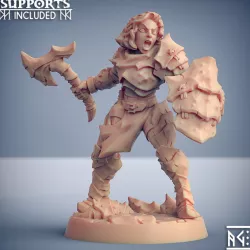 $4.00Scourgeland Survivor - Modular E (lady)