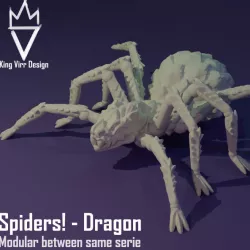 $4.00Spiders! Dragon - Modular spider