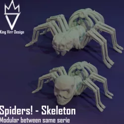 $4.00Spiders! Skeleton - Modular spider