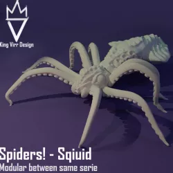 $4.00Spiders! Squid- Modular spider