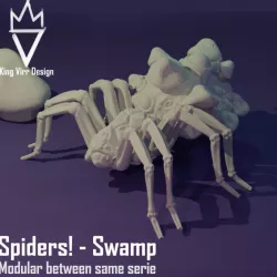 $4.00Spiders! Swamp - Modular spider
